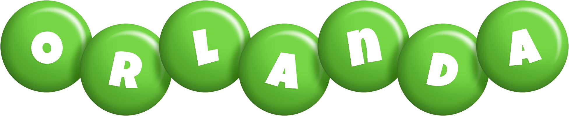 Orlanda candy-green logo