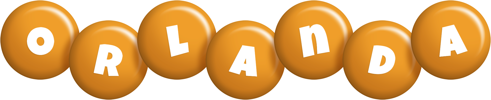 Orlanda candy-orange logo