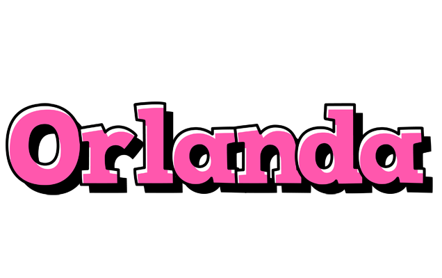 Orlanda girlish logo