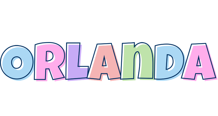 Orlanda pastel logo