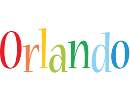 Orlando birthday logo