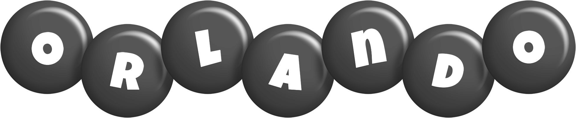 Orlando candy-black logo