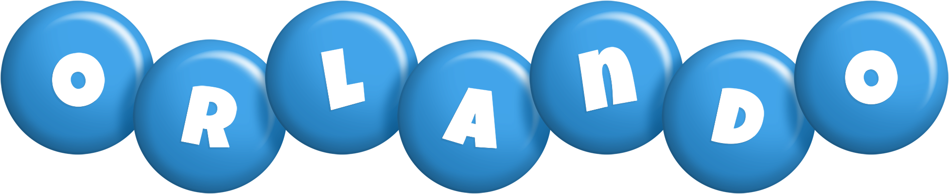 Orlando candy-blue logo