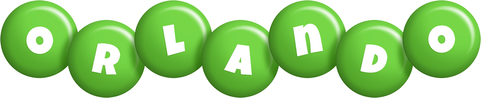 Orlando candy-green logo