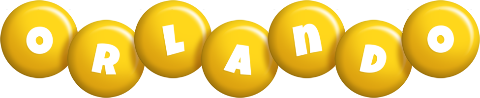 Orlando candy-yellow logo
