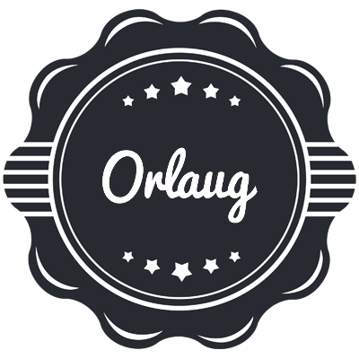 Orlaug badge logo