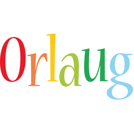 Orlaug birthday logo