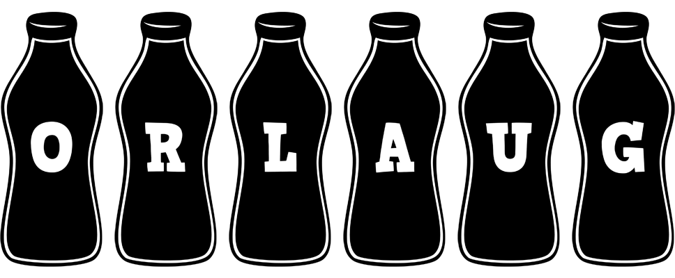 Orlaug bottle logo