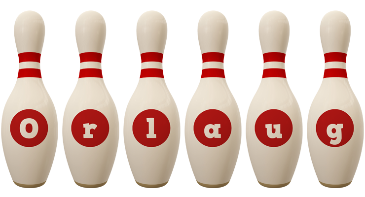 Orlaug bowling-pin logo