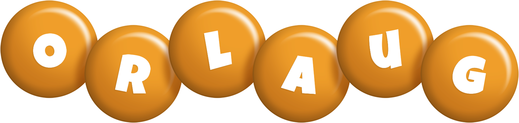 Orlaug candy-orange logo