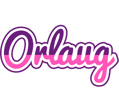 Orlaug cheerful logo