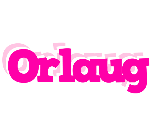 Orlaug dancing logo