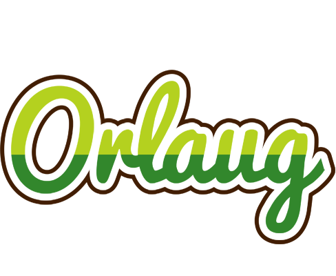 Orlaug golfing logo