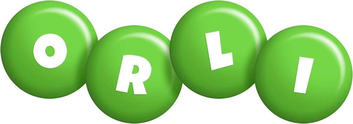 Orli candy-green logo
