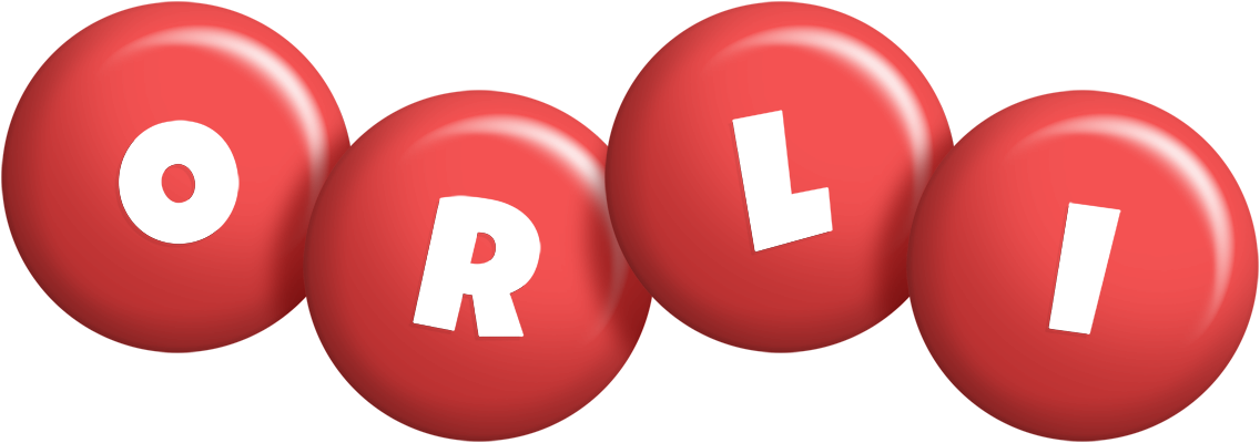 Orli candy-red logo