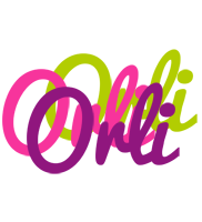 Orli flowers logo