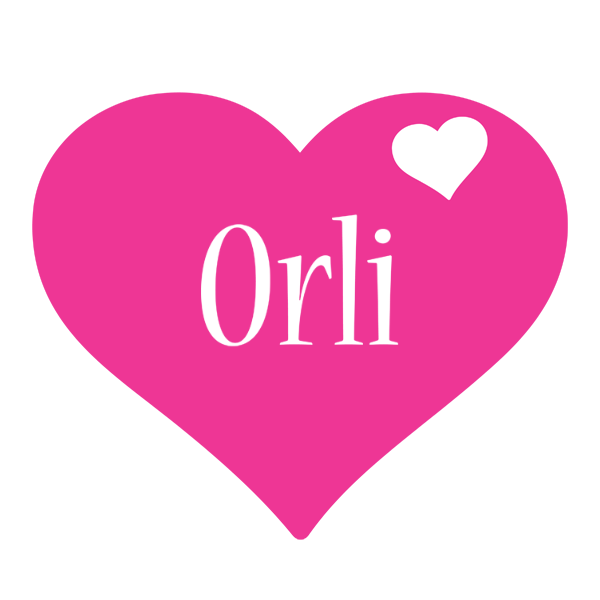 Orli love-heart logo