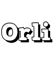 Orli snowing logo