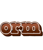 Orm brownie logo