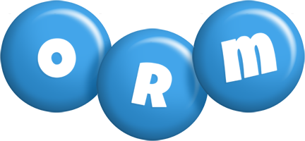 Orm candy-blue logo