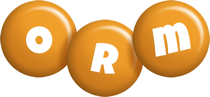 Orm candy-orange logo