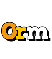 Orm cartoon logo