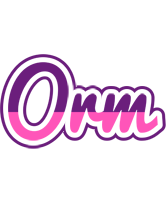 Orm cheerful logo