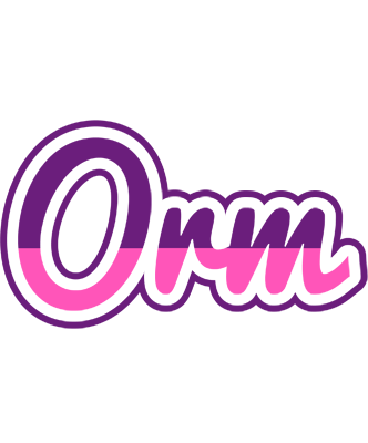 Orm cheerful logo
