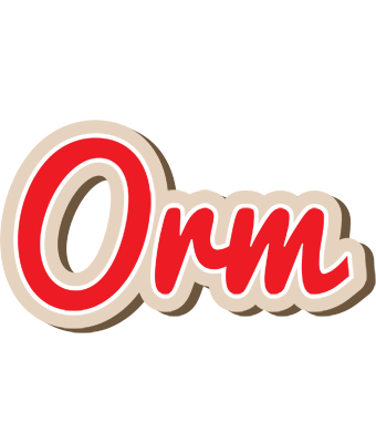Orm chocolate logo