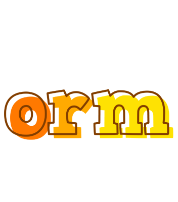 Orm desert logo