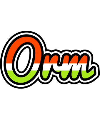 Orm exotic logo