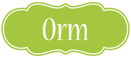 Orm family logo