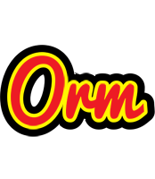 Orm fireman logo