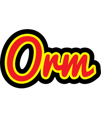 Orm fireman logo