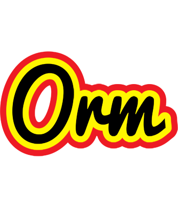 Orm flaming logo