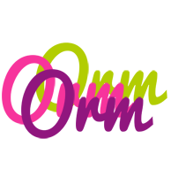 Orm flowers logo