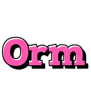 Orm girlish logo