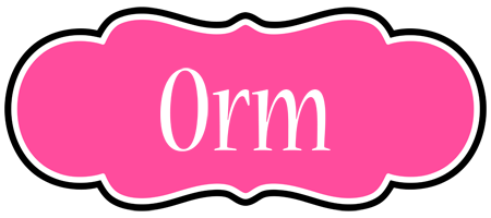 Orm invitation logo