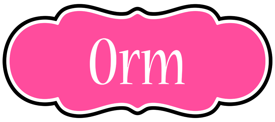 Orm invitation logo