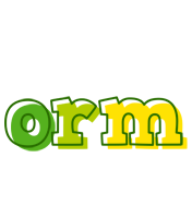 Orm juice logo