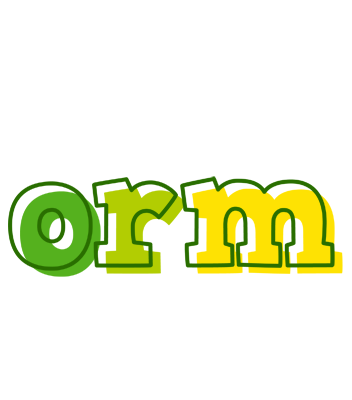 Orm juice logo