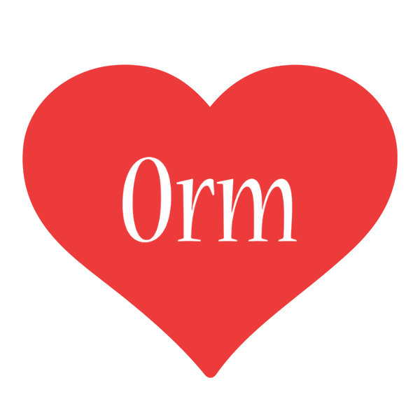 Orm love logo
