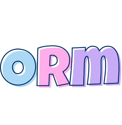 Orm pastel logo