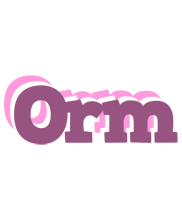 Orm relaxing logo