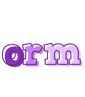 Orm sensual logo