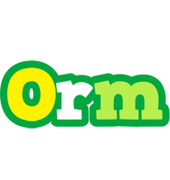 Orm soccer logo