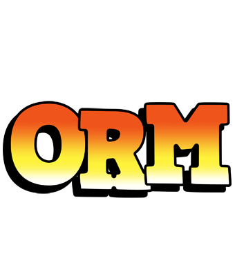 Orm sunset logo