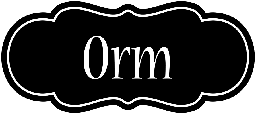 Orm welcome logo