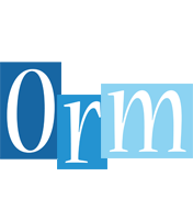 Orm winter logo