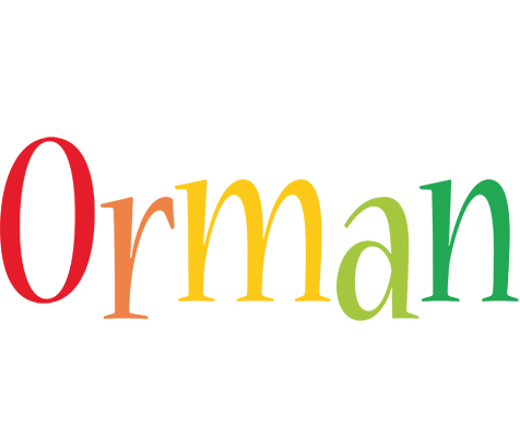 Orman birthday logo